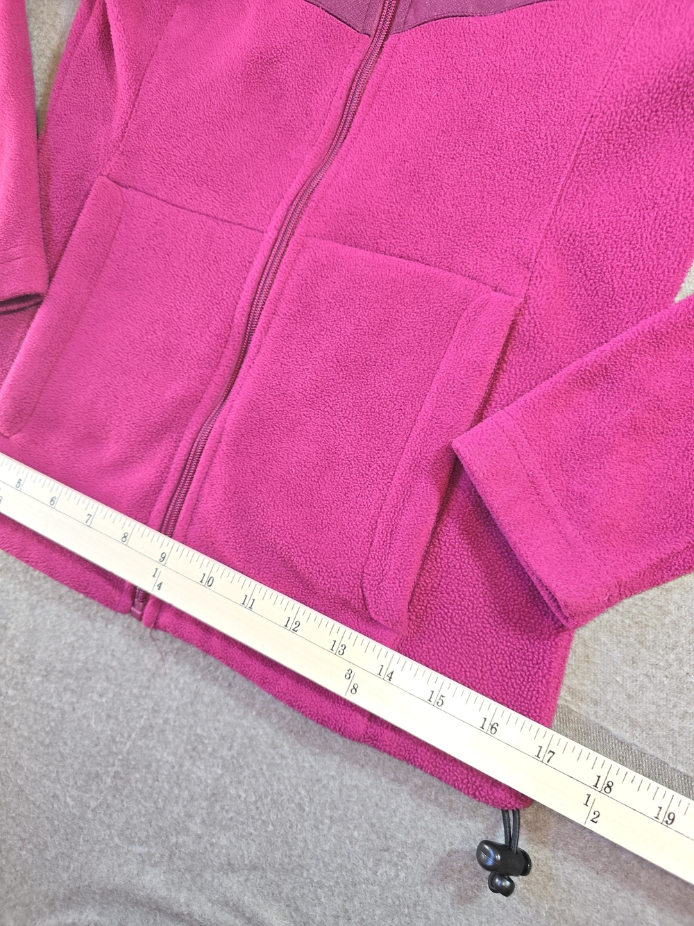Boombah Fuschia Full-Zip Fleece Jacket  Womens Small - Picture 8 of 14